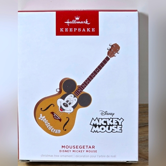 Hallmark Other - Hallmark Keepsake Disney Mickey Mouse Mousegetar Guitar Ornament New